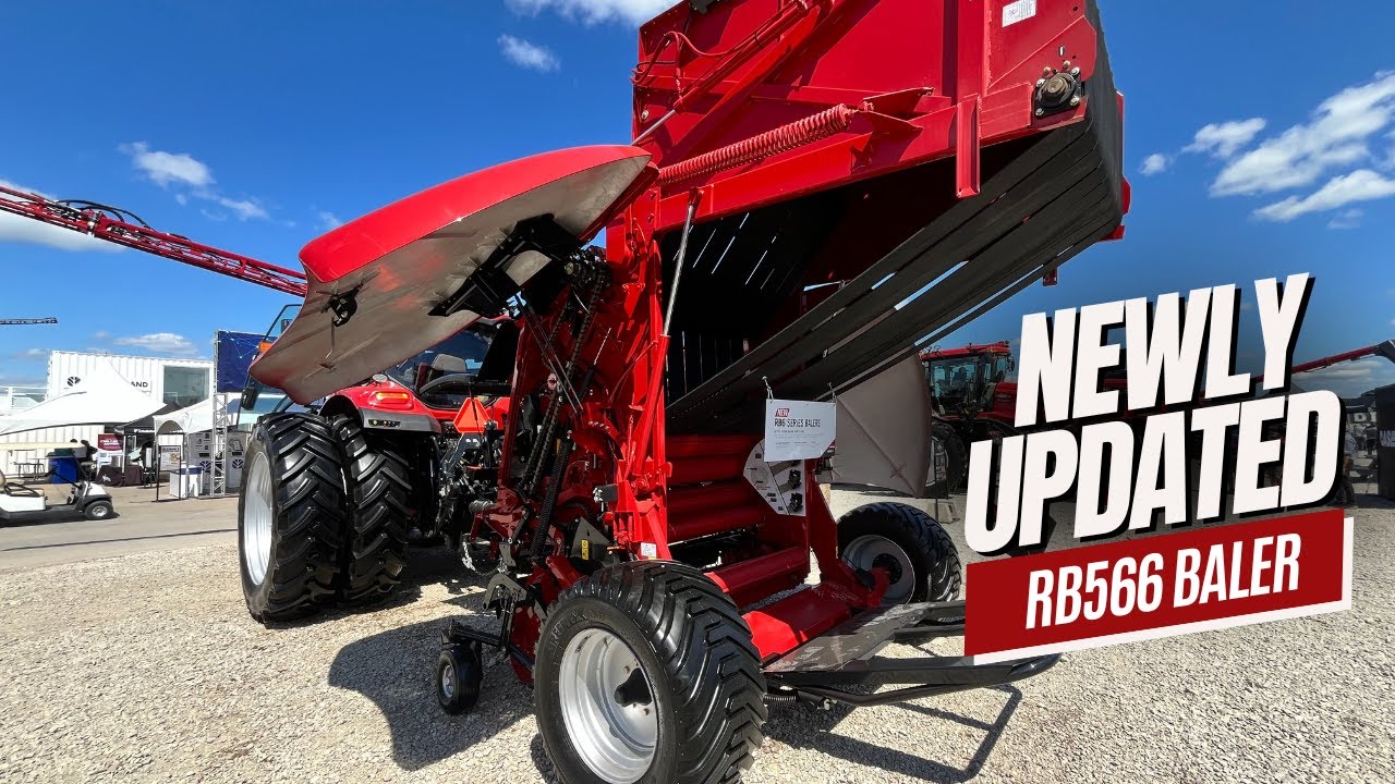 NEW Updates to Case IH RB566 Round Baler