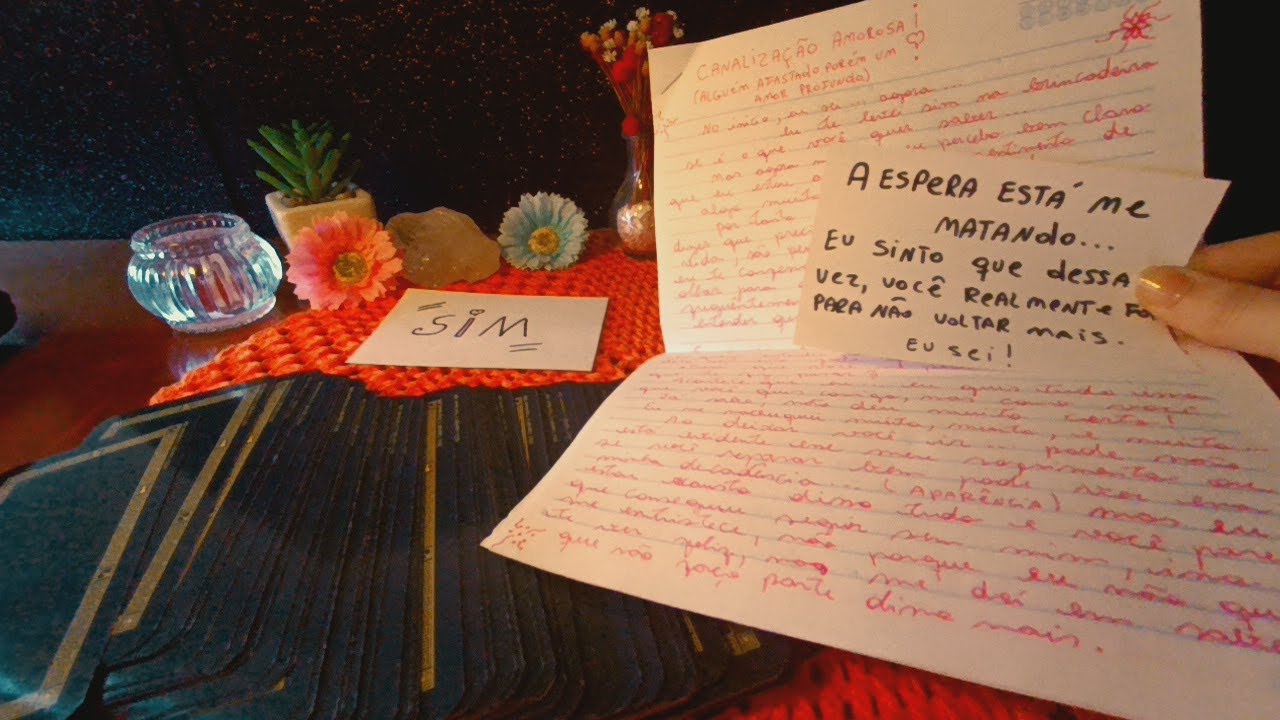Carta Canalizada🩷 UAuu essa leitura foi de arrasar!💞