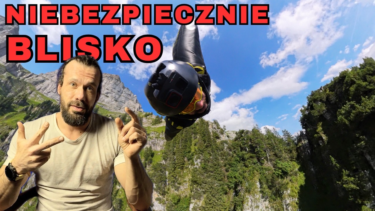 BYŁEM O KROK O TRAGEDII - 3 SKOKI GROZY W WINGSUIT BASE