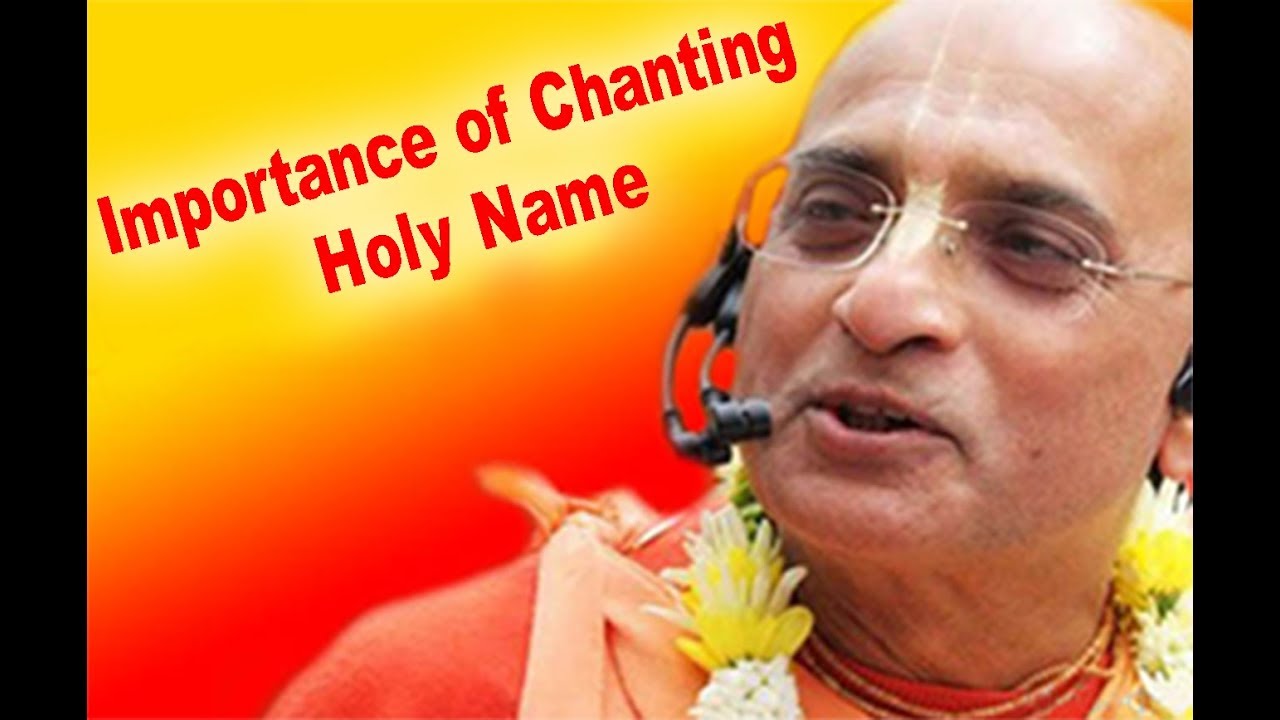 Importance of Chanting Holy Name - HH Bhakti Charu Swami Maharaj | South Africa