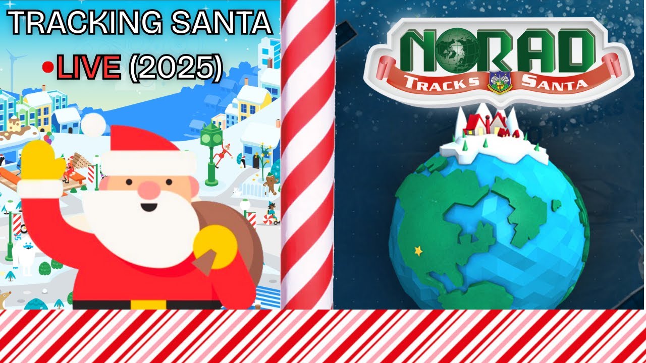 STB: Tracking Santa Live 2025 (Google/NORAD)