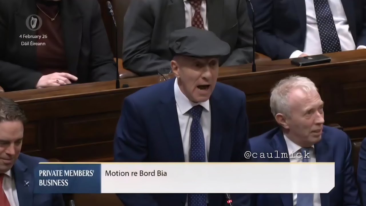 Uproar :Sinn Féin Motion calling on the government to remove Bord Bia chair Larry Murrin - 4/01/25
