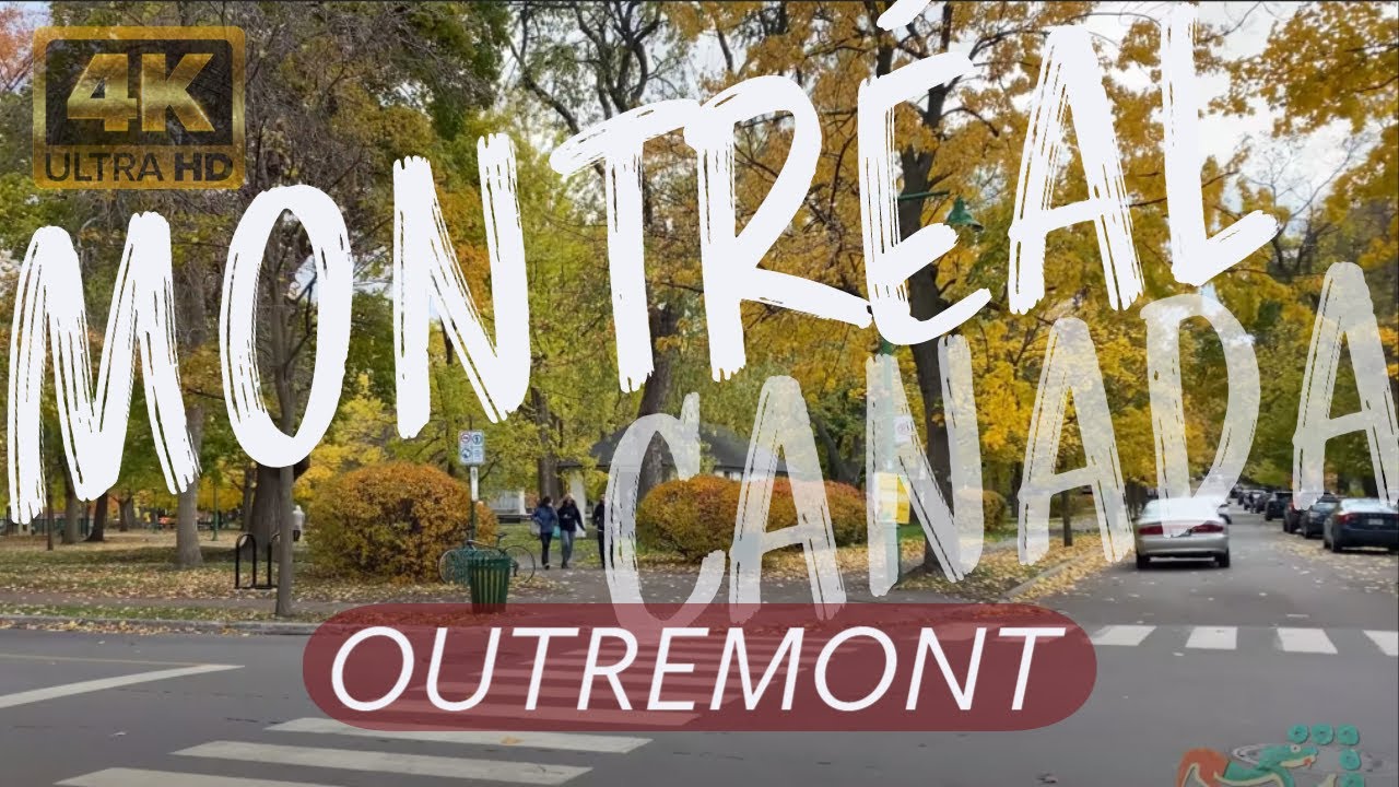 Tour at Outremont neighborhood | Visite Virtuelle au quartier Outremont | Montreal Canada 4K