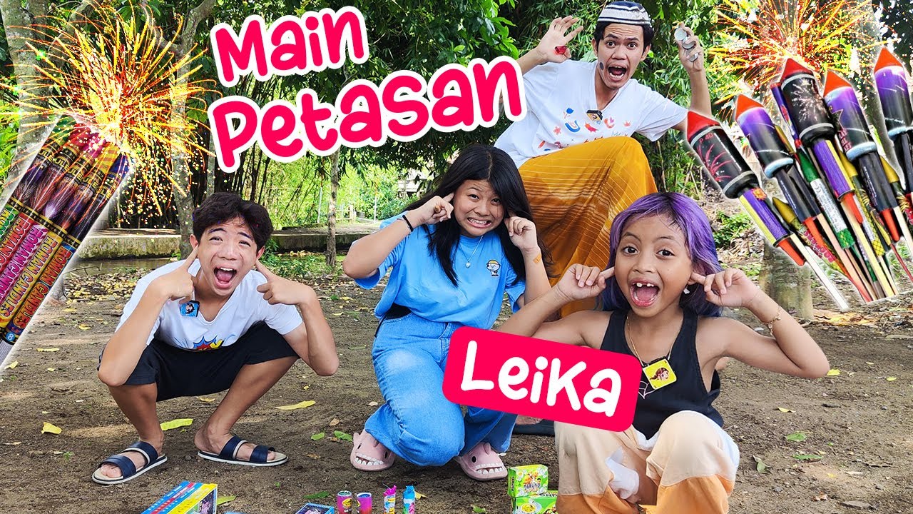CnX & LEIKA MAIN PETASAN KEMBANG API DI HUTAN JOGJA ! MAIN KE RUMAH LEIKA ! CnX Tour De Jawa 11