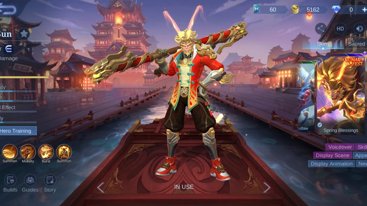 2,651) Sun God in MLBB.