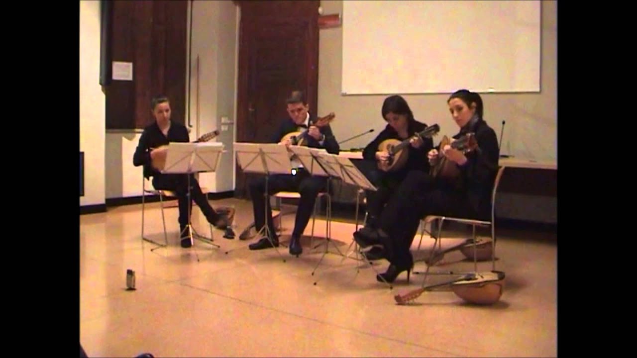 Raffaele Calace: Minuetto lento op.59 (Idillio Mandolin Quartet)