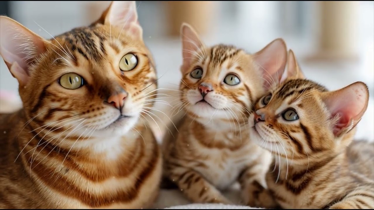Bengal Cat｜Track 04 – Gentle Bond🐆🌙🔔❤️🎵