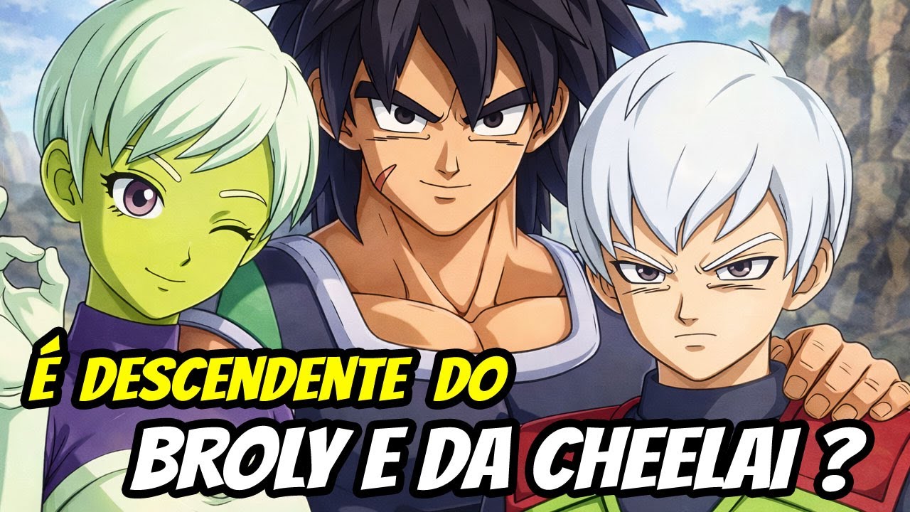 O Personagem de Dragon Ball Project Age 1000 é o Filho ou Descendente do Broly e da Cheelai?