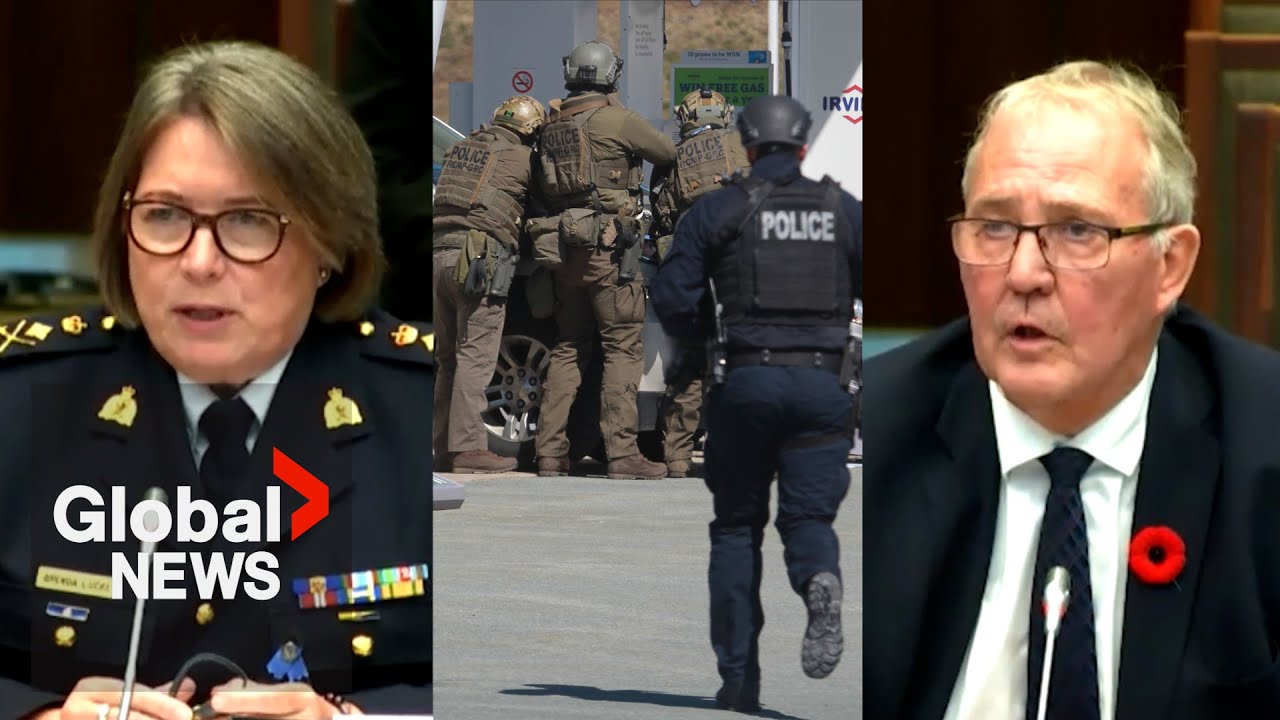 Bill Blair, RCMP's Brenda Lucki rebuke allegations of interference in NS shooting probe | FULL