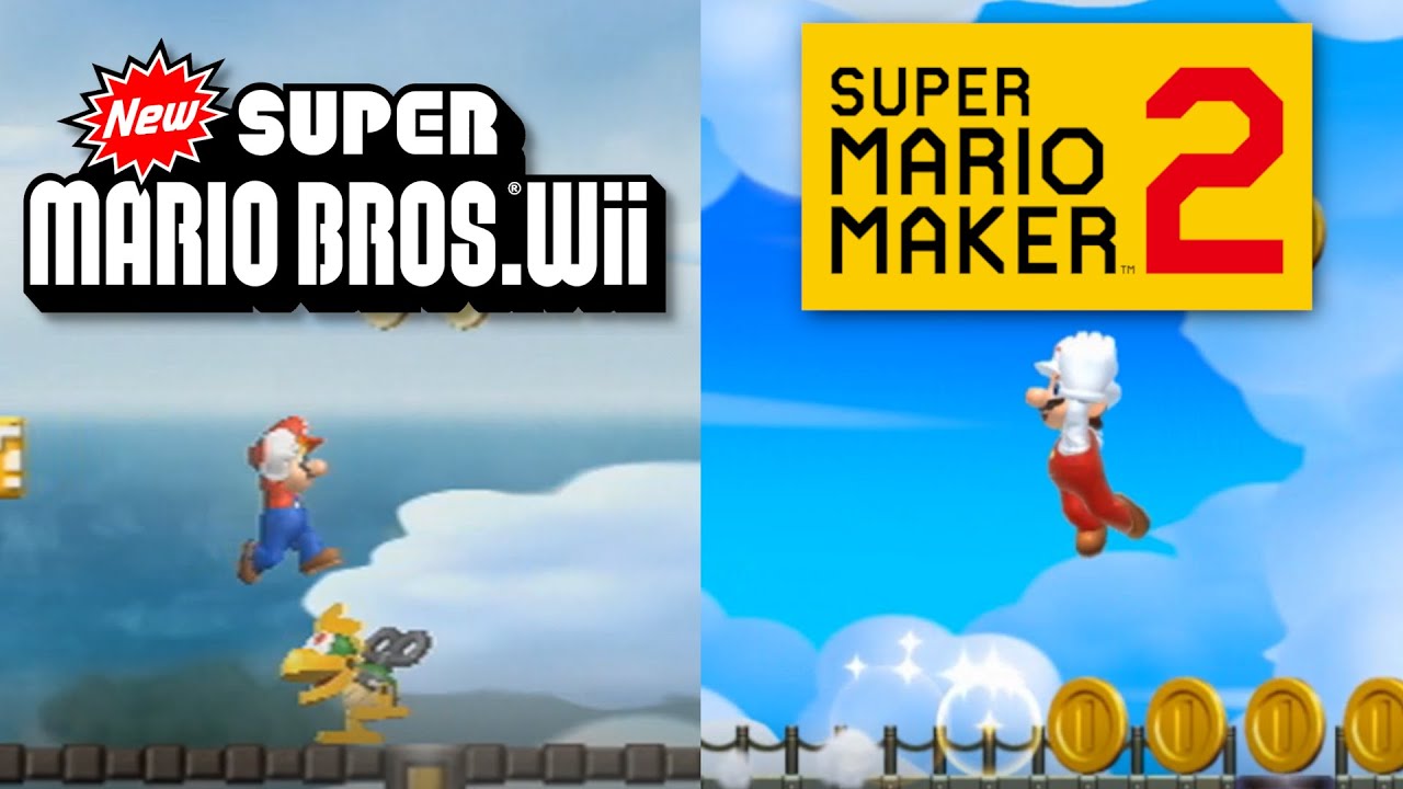 New Super Mario Bros. Wii World 4-Airship Remake in Super Mario Maker 2!