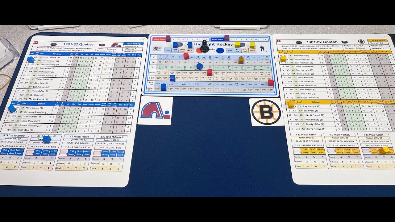 49 Highlight Hockey Que@Bos 81-82