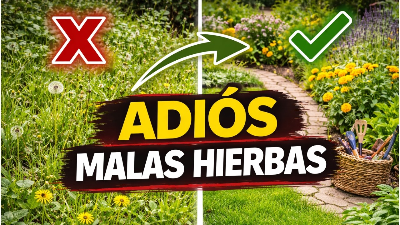 🌿 20 Plantas que Acaban con las Malas Hierbas sin Usar