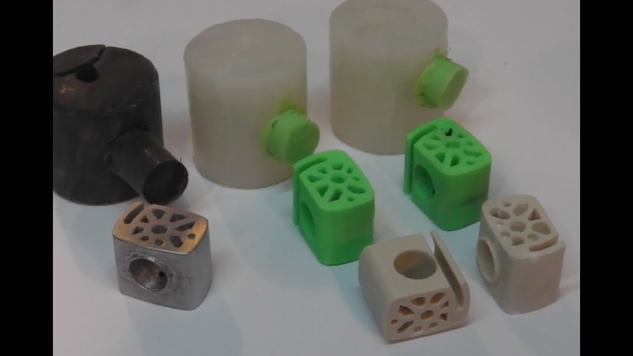 moulages apres l'impression 3D