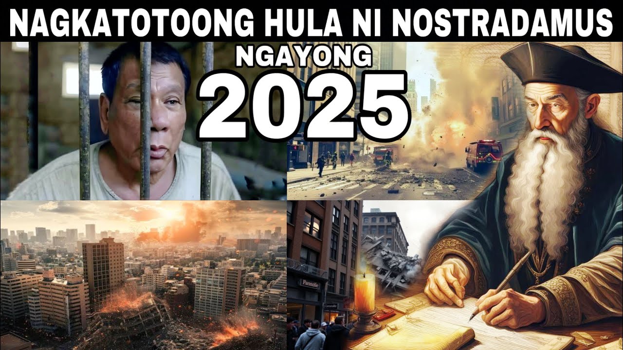 NAGKATOTOO NA! Mga HULA ni NOSTRADAMUS ngayong 2025! GRABE NAKAKATAKOT!