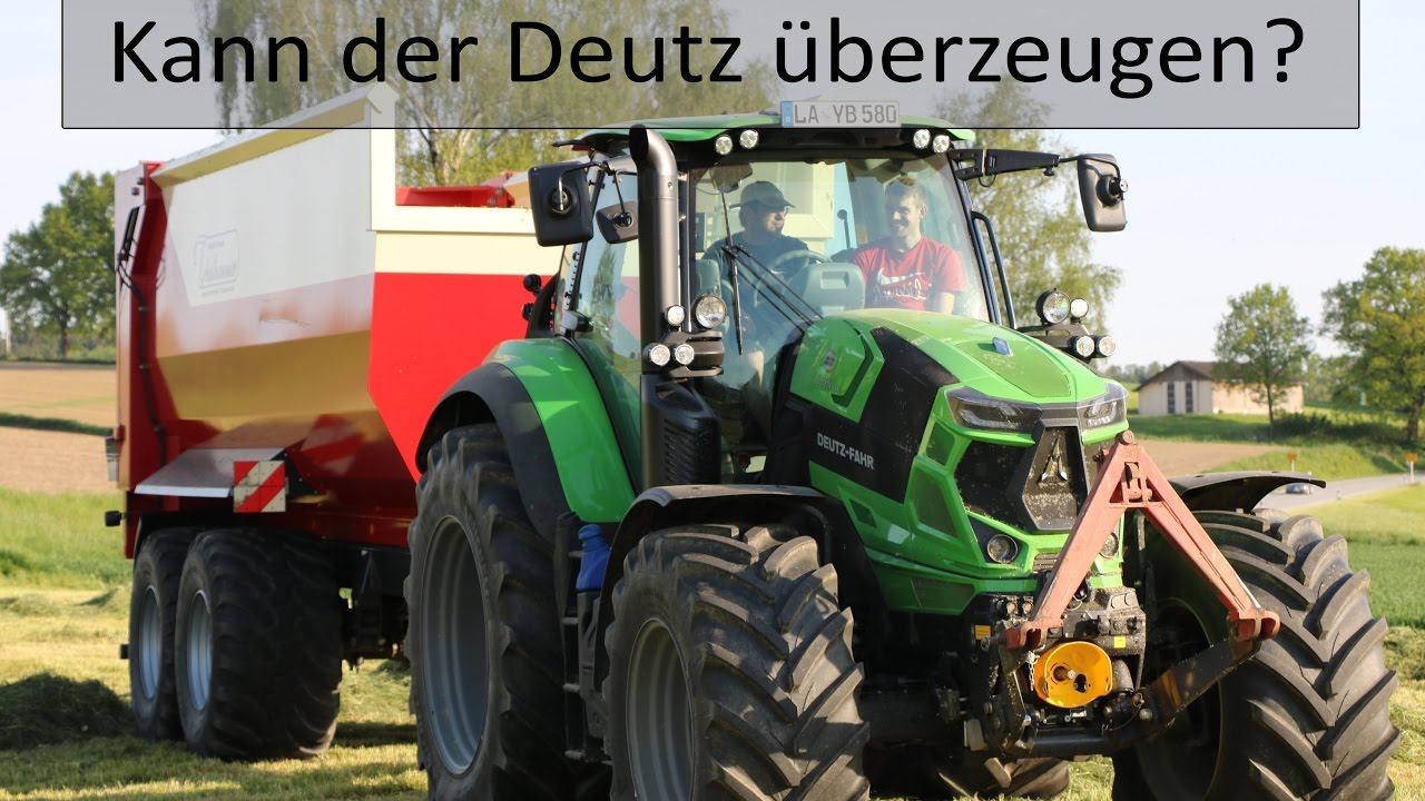 Deutz oder John Deere? | direkter Vergleich beim Grashäckseln | Agrartechnik Thalhammer