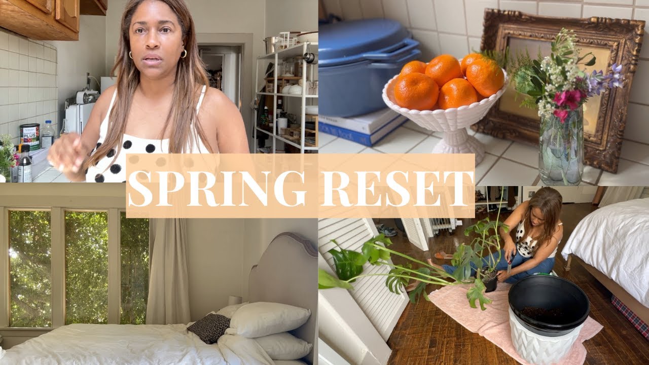 SPRING RESET: HOME AND STYLE UPDATES FOR SPRING! Decluttering, Cleaning, Organizing and More 😍