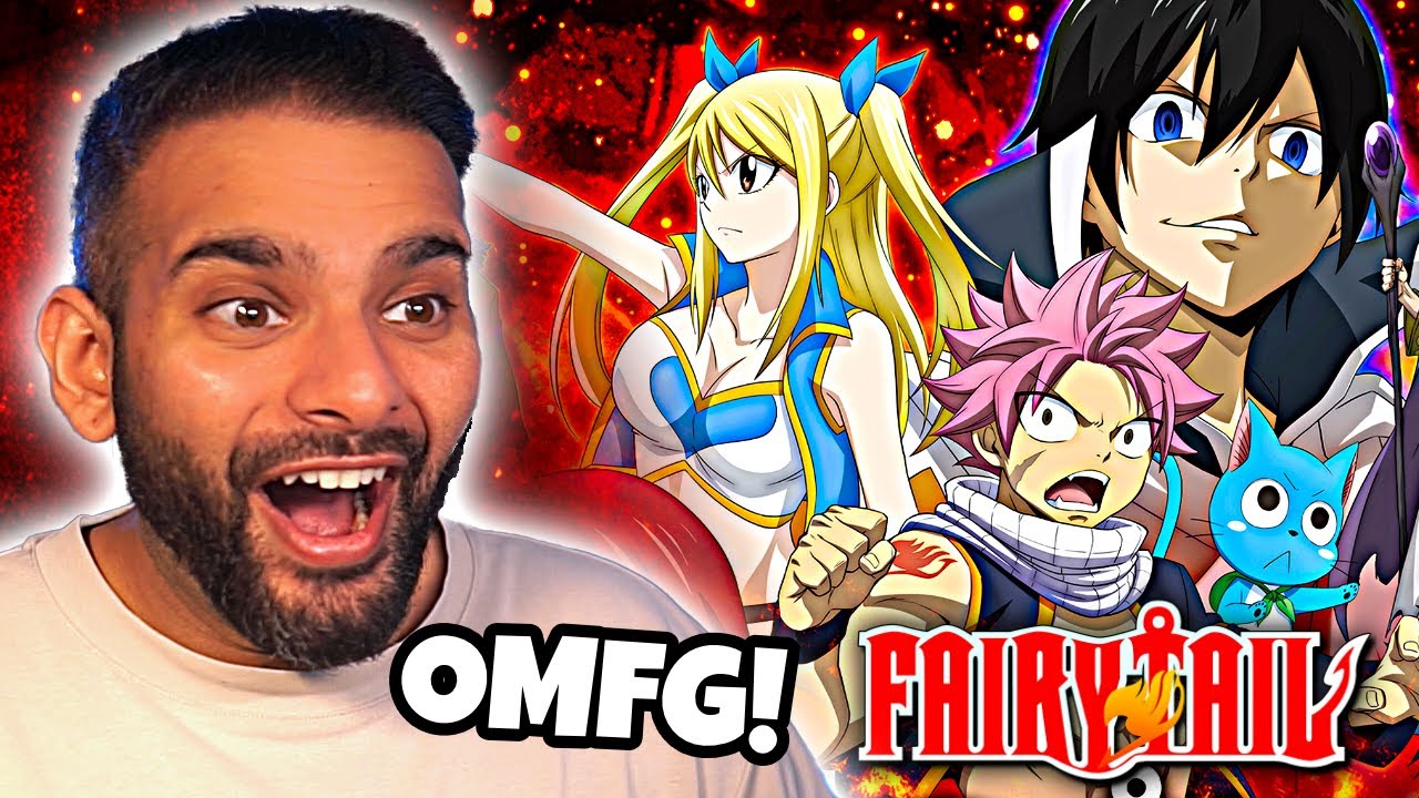 ANIME NOOB Reacts to ALL FAIRY TAIL Openings (1-28) for THE FIRST TIME!