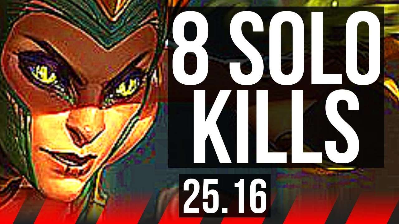 CASSIOPEIA vs YONE (TOP) | 8 solo kills, Legendary, 500+ games | KR Master | 25.16