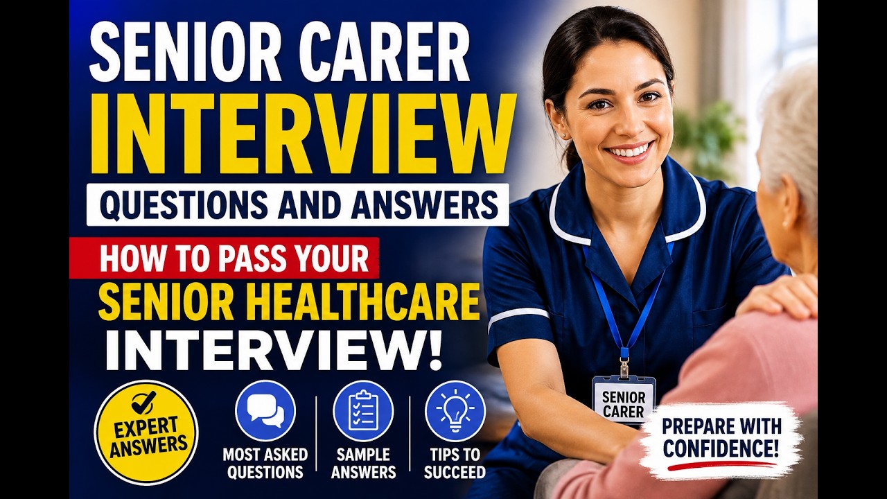 Senior Carer Interview Questions And Answers (How to Pass Your Senior Healthcare Interview)