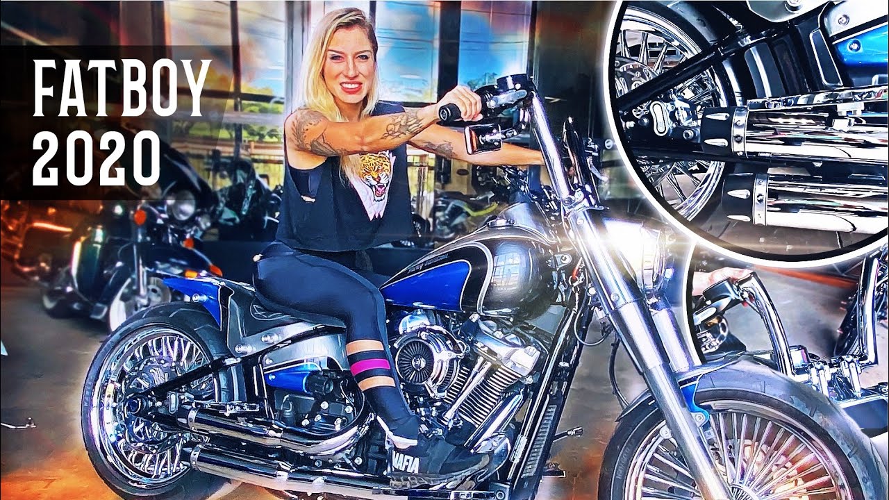 CUSTOMIZAÇÃO DO MODELO 2020 DA HD FATBOY! - JOHNNY MOTORCYCLES