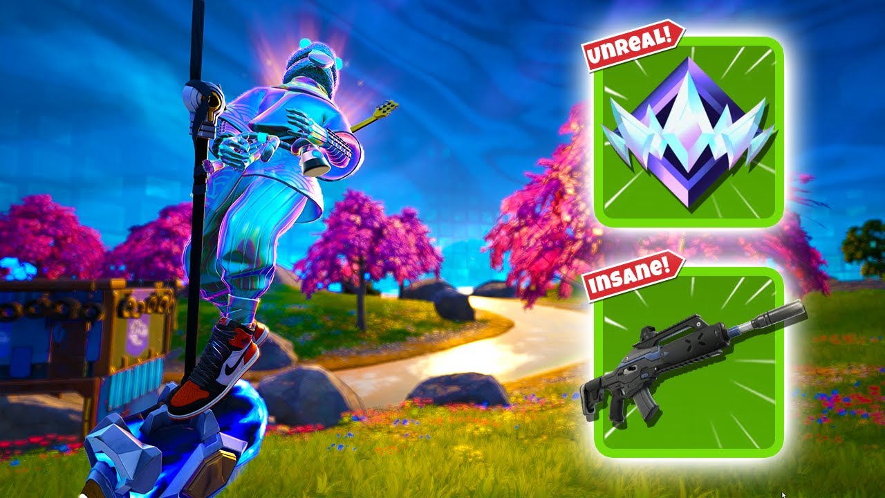 Unreal Ranked Solo Zero Builds - Bug Blaster Domination (Fortnite C6S4)