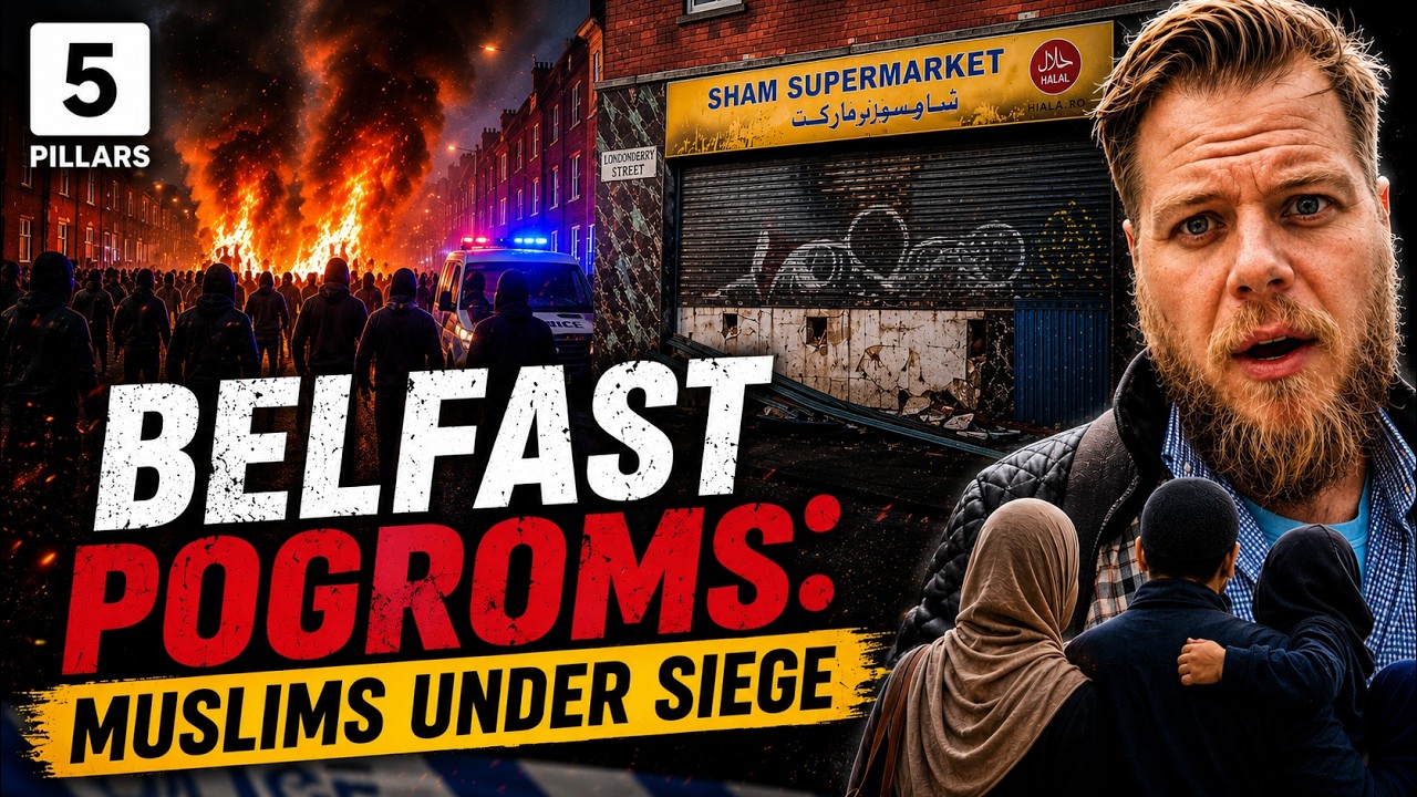 Visiting Belfast following anti-Muslim riots in the city