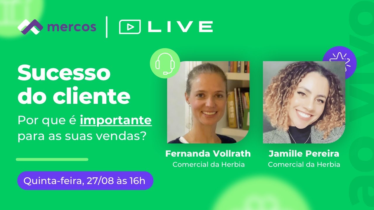 [LIVE] Sucesso do cliente: como trabalhar o pós vendas?