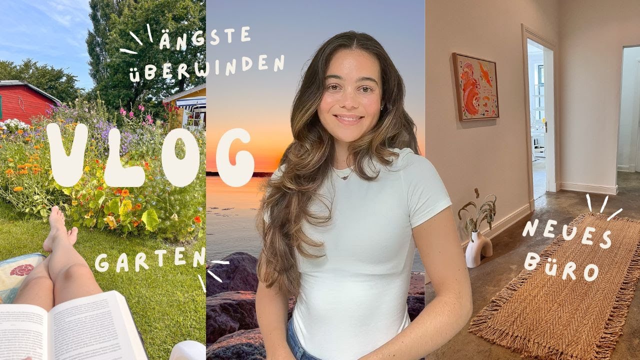 Eine Woche als Minimalistin & content creatorin |neues Büro, Ängste überwinden& Natur🌿