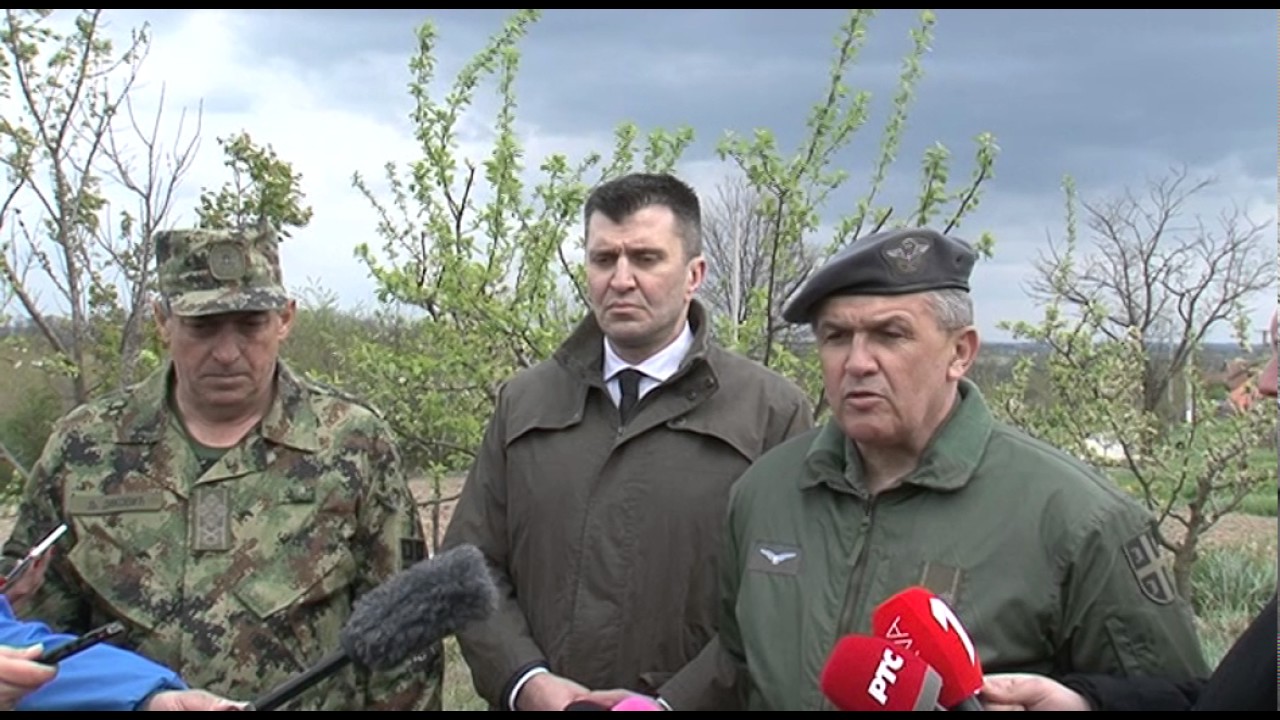 Đorđević, Diković i Živak na mestu pada aviona - izjava generala Živaka