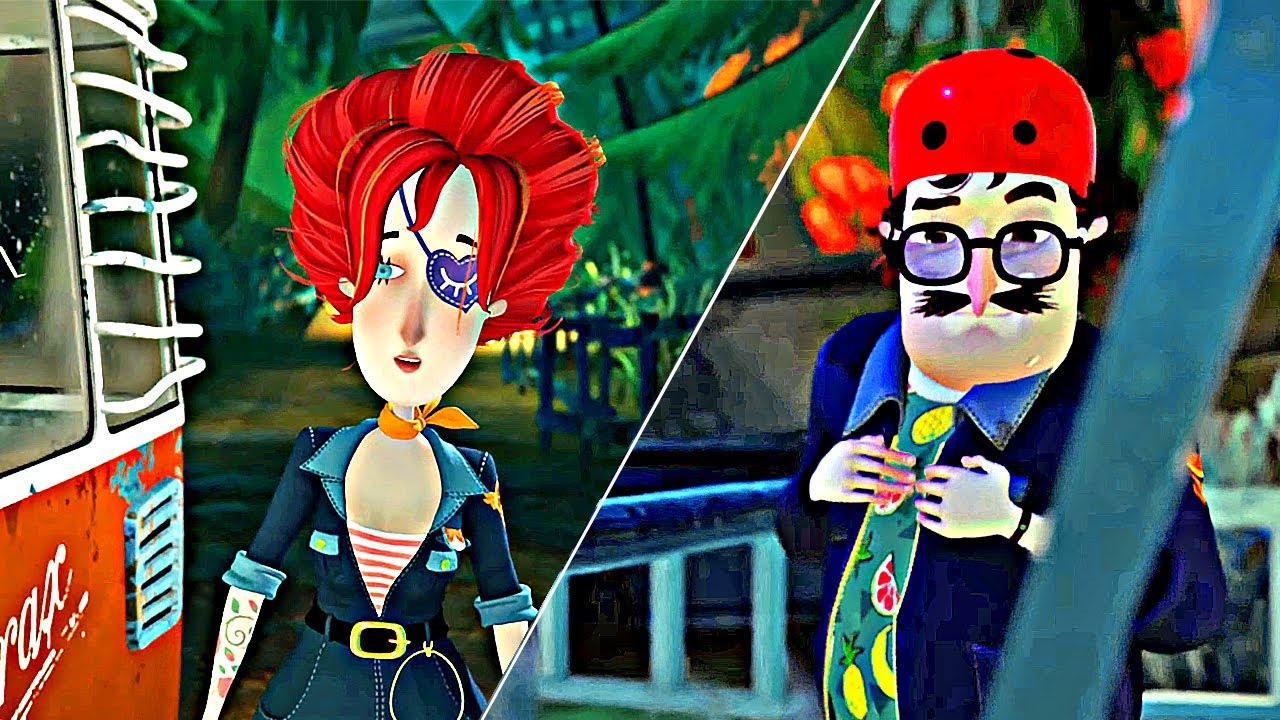 HELLO GUEST Alpha - All Cinematic Cutscenes So Far (Game Movie)