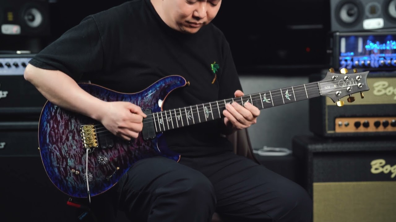 Journey - 「Open Arms」 I  PRS Wood Library 509 Quilt Maple Top Demo