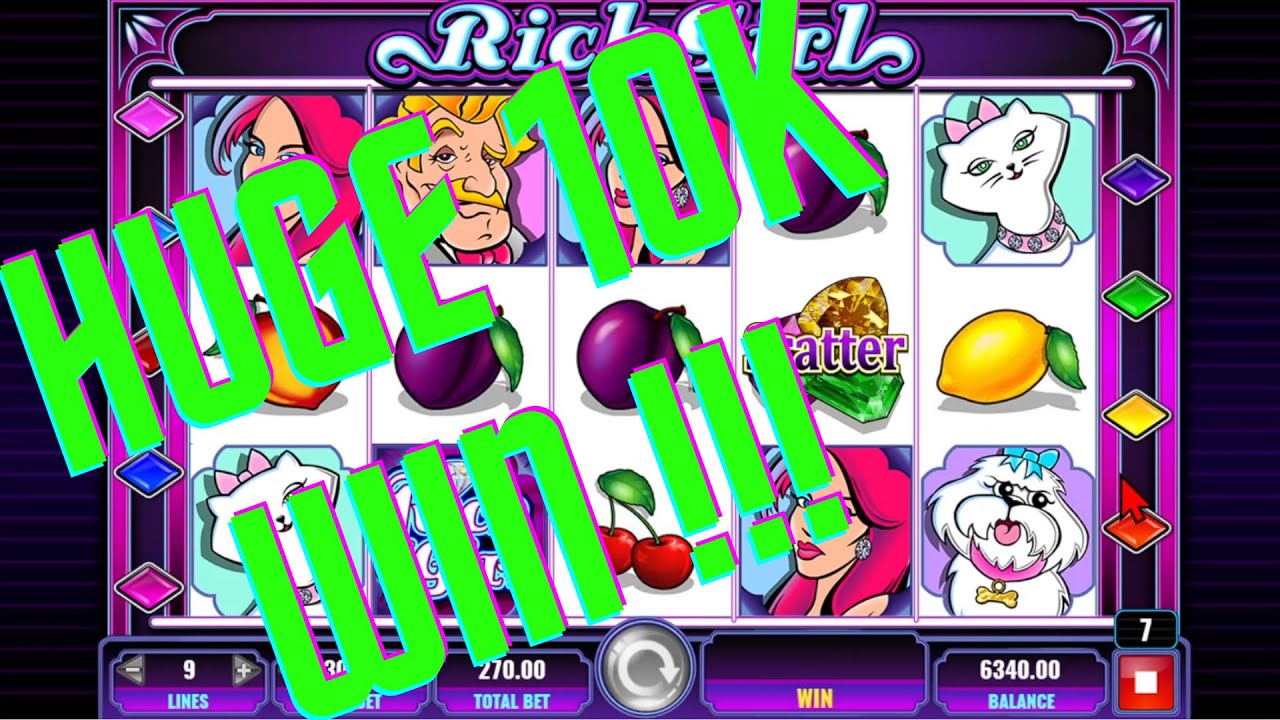 HUGE comeback! 10K WIN ! Rich Girl Slots