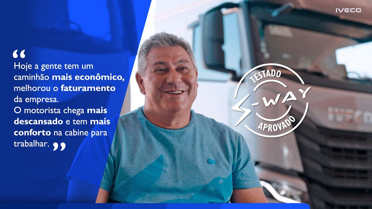 IVECO S-Way: testado e aprovado pelo Dirceu Cosme