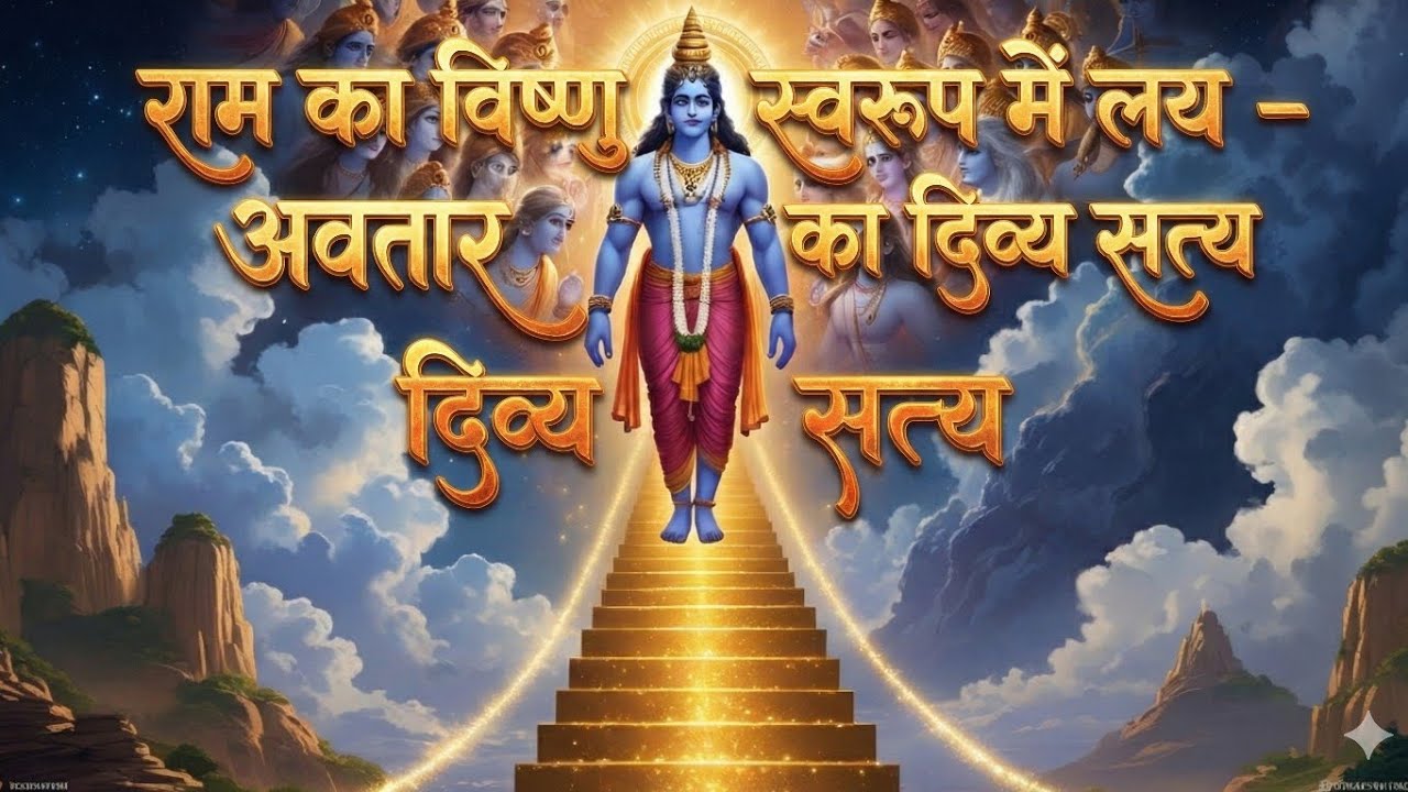 बाल्मीकि रामायण | राम का विष्णु स्वरूप में लय – अवतार का दिव्य सत्य