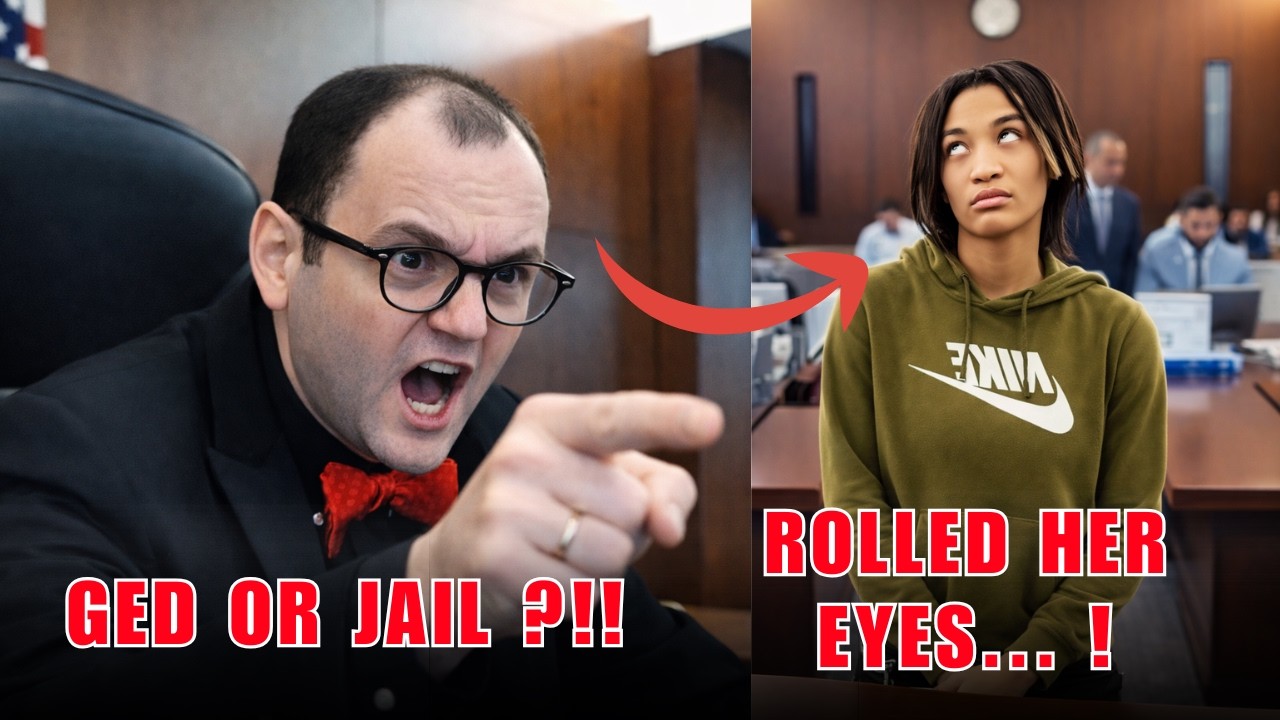 Judge Destroys Woman Who Rolled Her Eyes in Court – Then Makes Her Get a GED