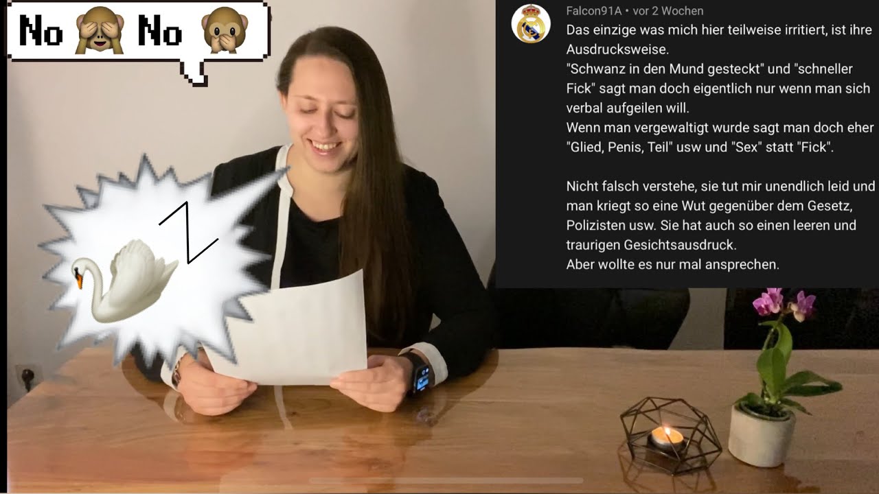 Warum sagt sie Fi** und 🦢z? Q&A / Frag eine Vergewaltigte @ Hyperbole