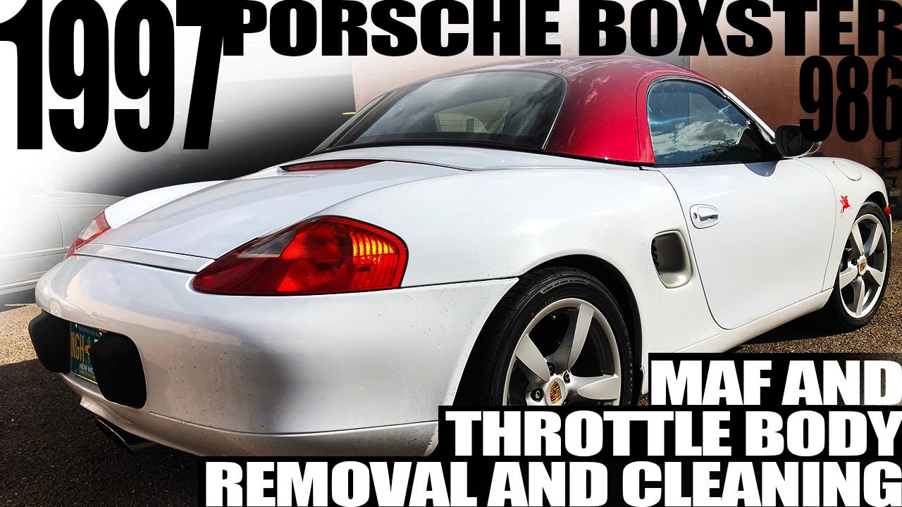 1997 Porsche Boxster Project VLOG: Removing and cleaning the MAF and throttle body