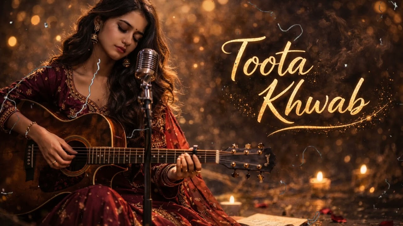 Toota Khwab...  #LofiSong #SadSong #lyricsvideo 