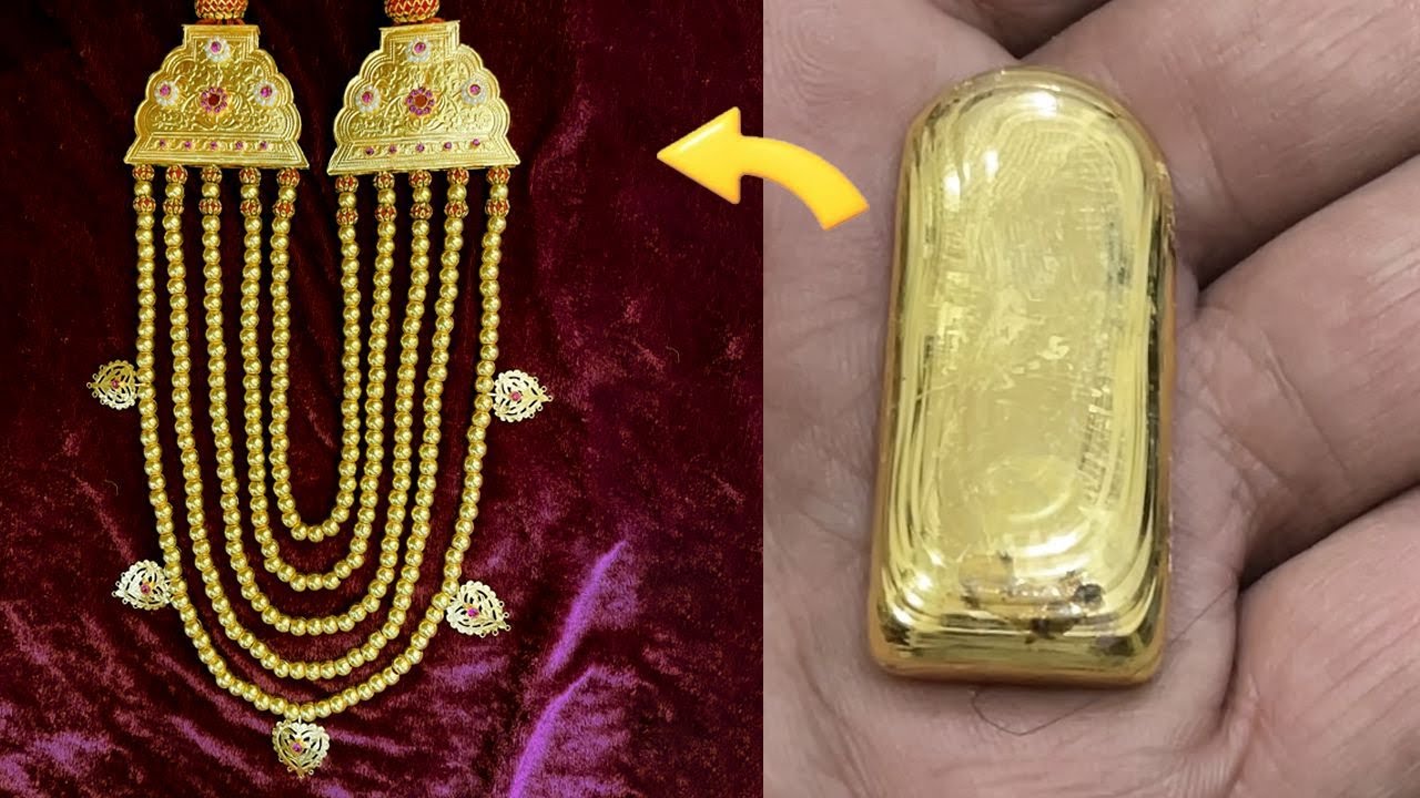 katmala Design Step By Step Process | Most luxurious jewelry making | Saeed Gold Smith