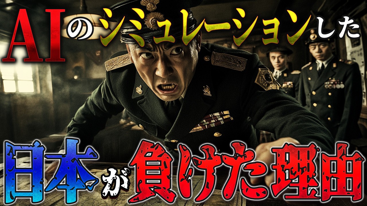 【性格悪い？】AIが導いた結論&hellip;日本が戦争に負けた本当の理由、10個の敗因【AIシミュレーション】
