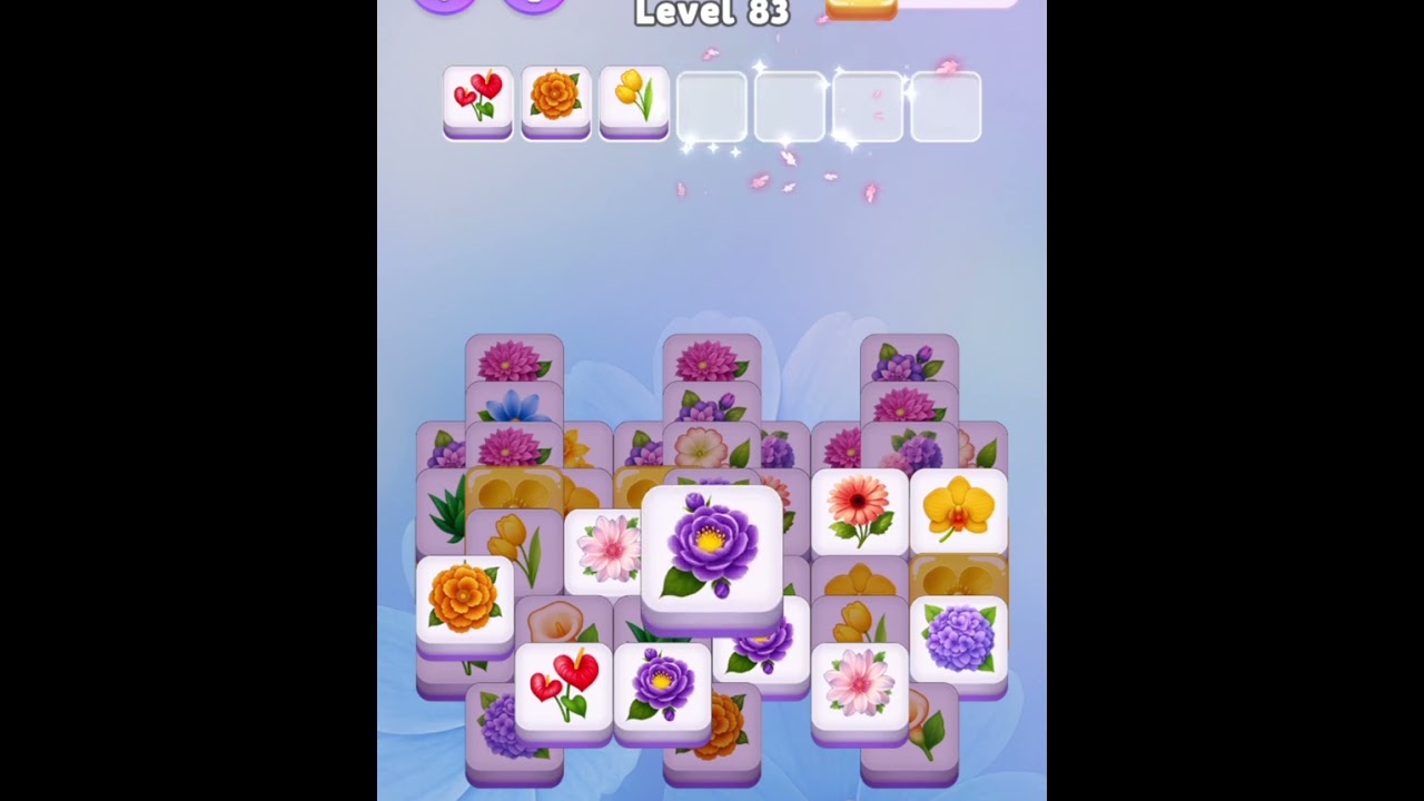 “Tile Blossom Level 83 🌺 Can You Beat This Beautiful Challenge?”