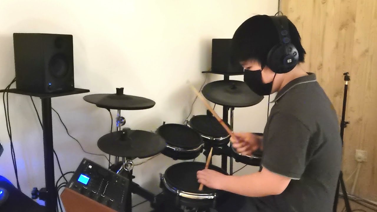Crazy - Gnarls Barkley - On The Street Funk【Drum Cover By Oscar】