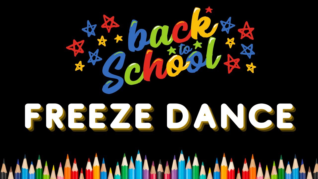 Back to School Freeze Dance | Movement Break | Brain Break
