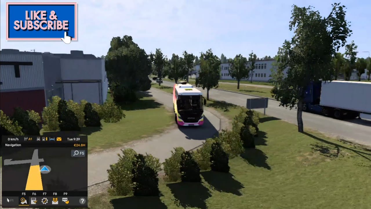 Luxury Volvo B11R driving | Egypt Map mod | ETS2 