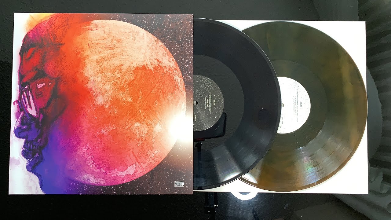 Kid Cudi Man On The Moon: The End Of Day Vinyl (VMP Galaxy Vinyl)