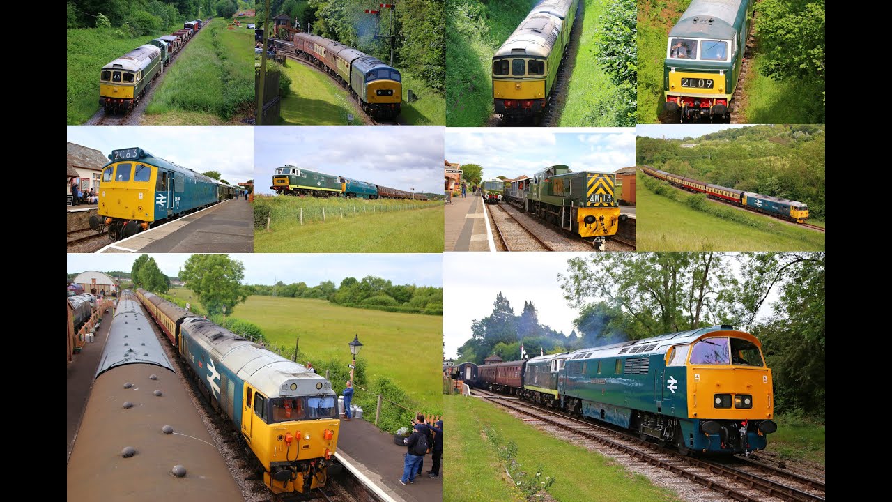 West Somerset Diesel Gala Featuring: D6575 D6566 45108 D7018 25185 D9526 50015 D1015  06/06/25