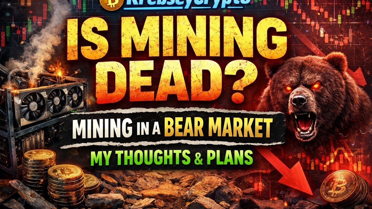 Is Mining Dead...? Mining in a Bear Market | My Thoughts & Plans