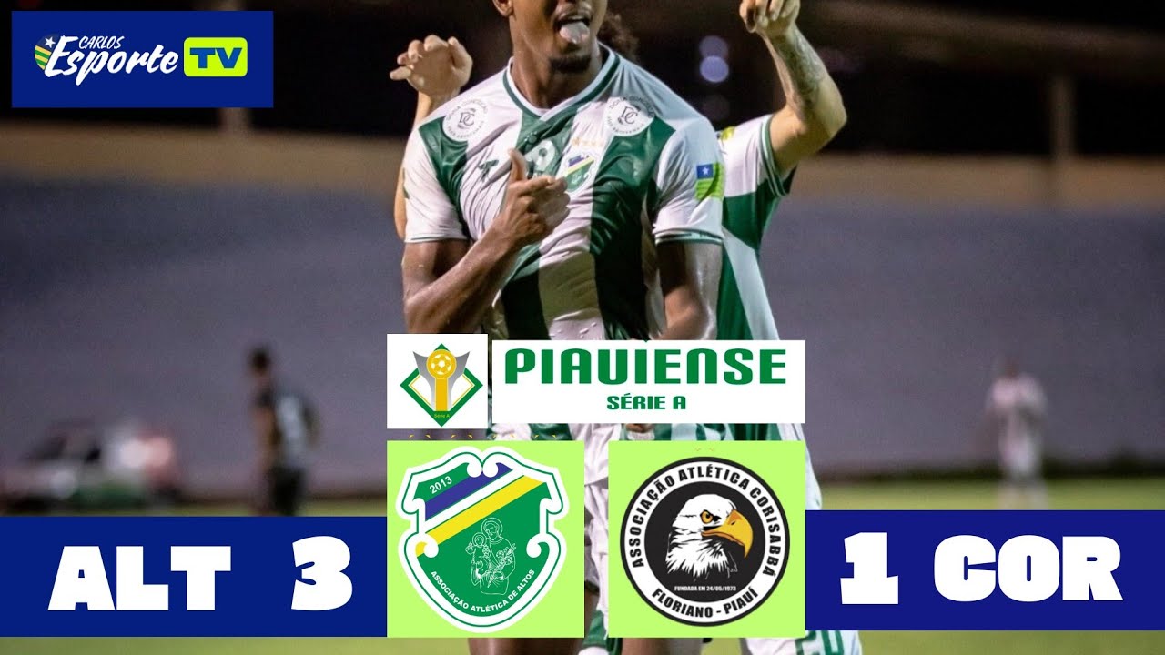 Altos  x Corisabbá.  Campeonato piauiense 2026, 6° rodada.  Gols e melhores momentos do jogo. 