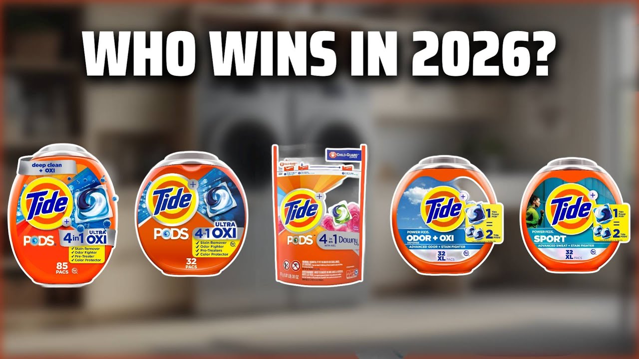 The Top 5 Best Tide Pods Oxi in 2026 - Must Watch Before Buying!