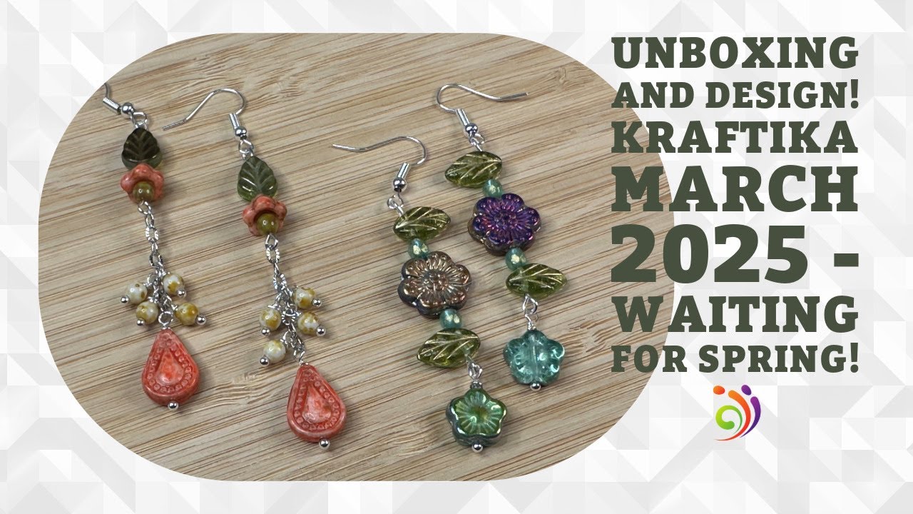 Unboxing and Design! Kraftika March 2025   Waiting for Spring!